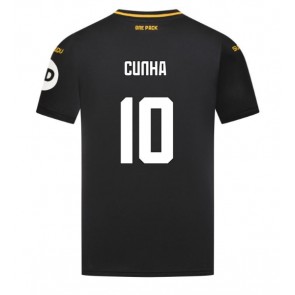 Wolves Matheus Cunha #10 Venkovní Dres 2024-25 Krátký Rukáv